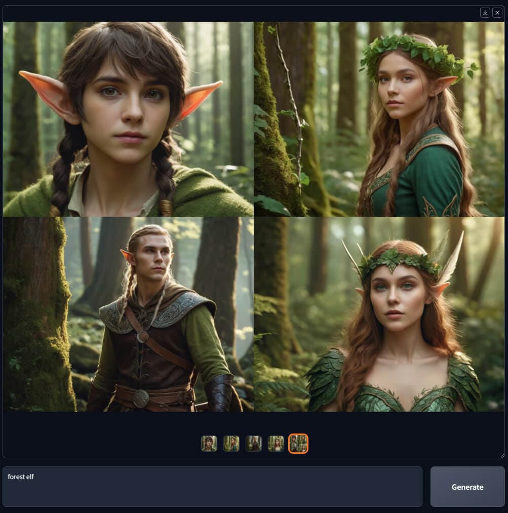 Focus example